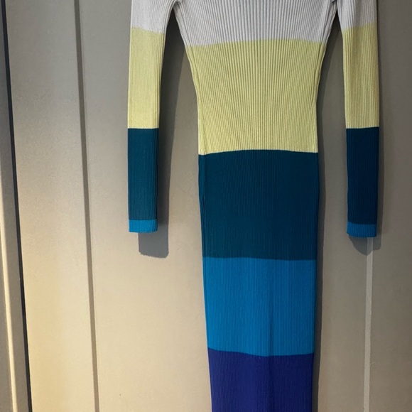 STAUD Ribbed Knit Sweater in Cream - Picture 4 of 4